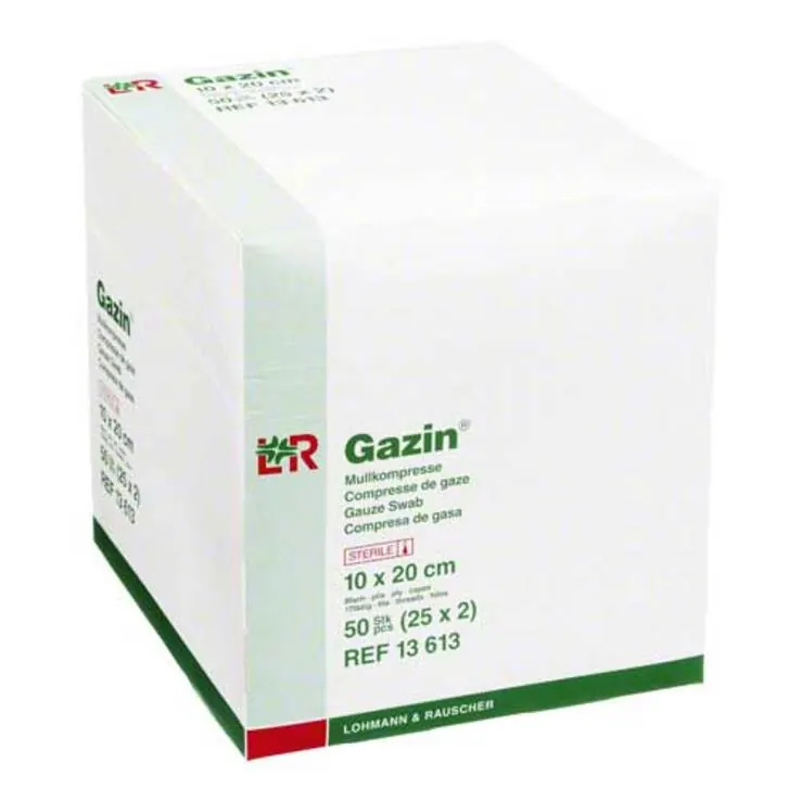 Gazin Kompressen 10x20cm 8fa, 25X2 St