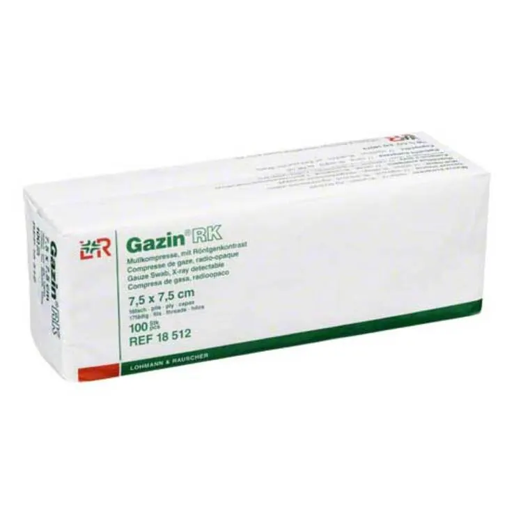 Gazin Kompressen 7,5x7,5cm 1, 100 St