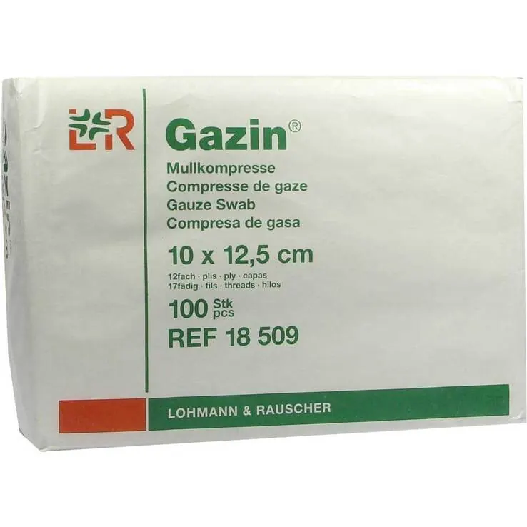 Gazin OP Kompressen 10x12,5c, 100 St