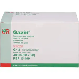 GAZINTupferpflaumengr.sterilo.RKa.Verbandmull20X20St