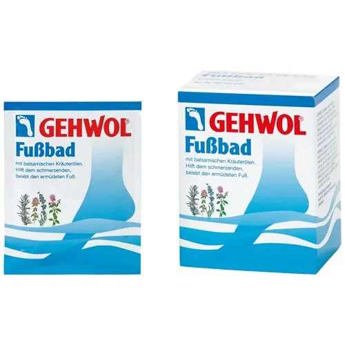 Gehwol Fußbad Portionsbeutel , 10X20 g
