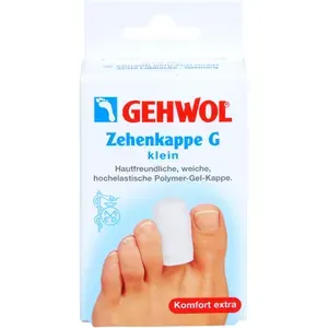 GEHWOLPolymerGelZehenkappeGklein2St