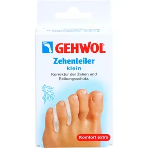 GEHWOLPolymerGelZehenTeilerklein3St