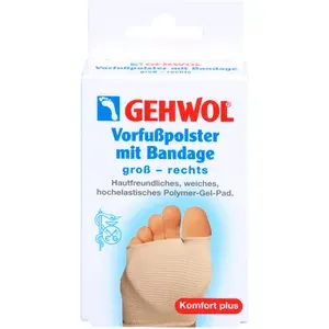 GEHWOLVorfußpolstermitBandagerechtsgroß1St