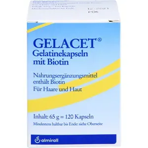 GELACETGelatinekapselnmitBiotin120Stück