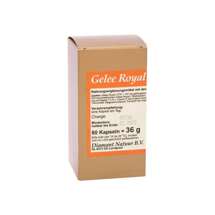 Gelee Royal 1x1 pro Tag Kaps, 80 St