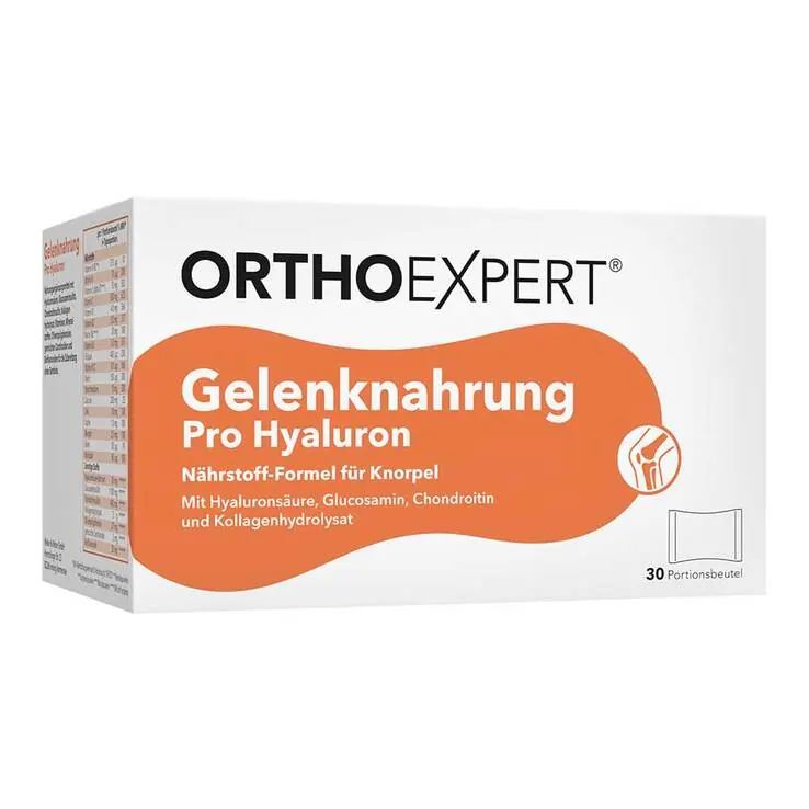 Gelenk Nahrung Pro Hyaluron Orthoexpert Pulver, 30X12.3 g