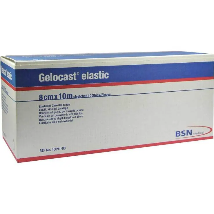 Gelocast elastic Binde 10mx8, 10 St