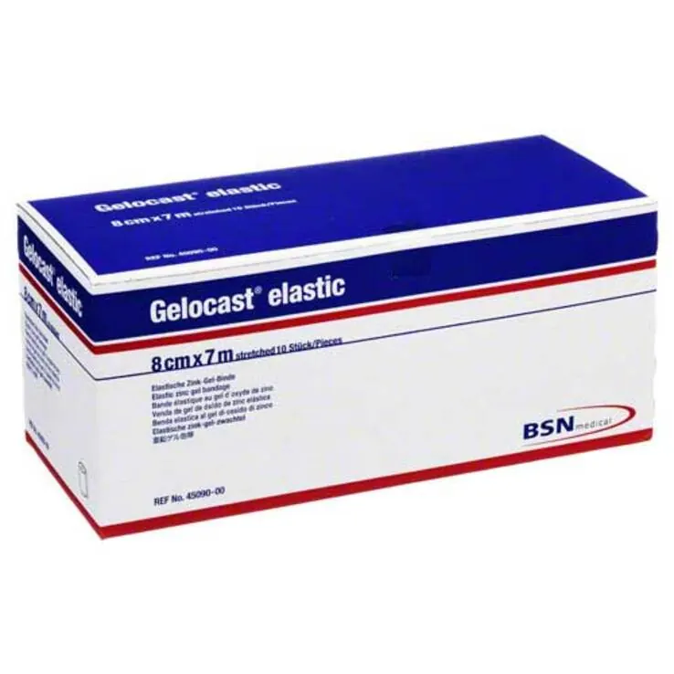 Gelocast elastic Binde 7mx8c, 10 St