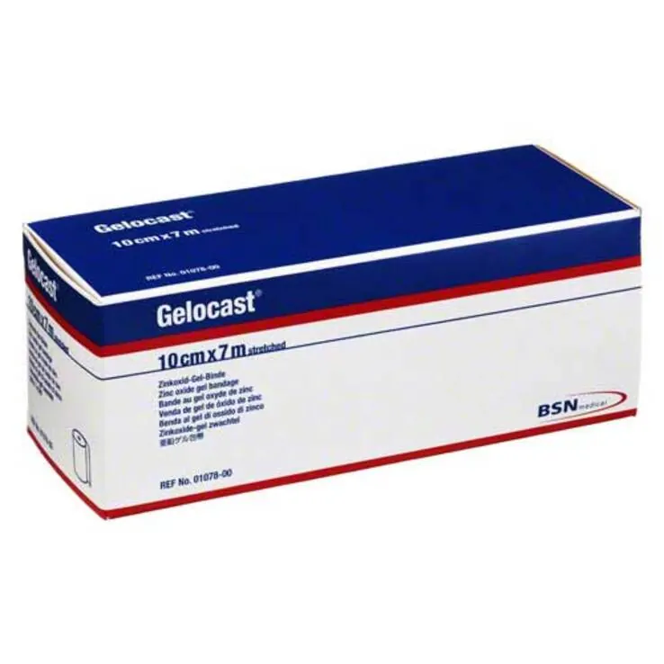 Gelocast Zink Gel Verband 7mx10cm, 1 St