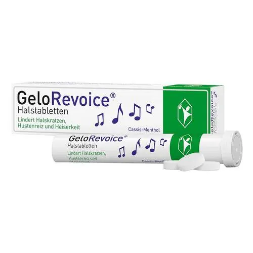 Gelorevoice Halstabletten Cassis-Menthol Lut.-Tab., 20 St