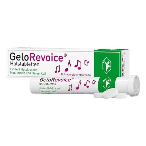 Gelorevoice Halstabletten Holunderbl.-Mentholfrei, 20 St