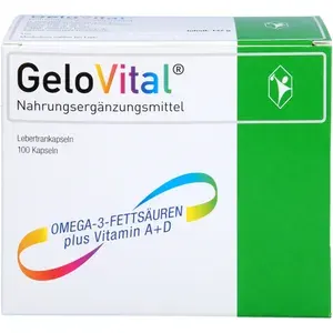 GELOVITALNahrungsergänzungsmittelLebertranKaps.100Stück