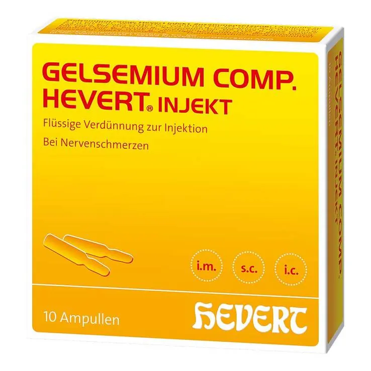 Gelsemium comp.Hevert injekt Ampullen, 10X2 ml