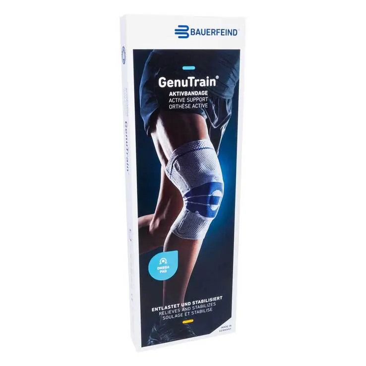 Genutrain Kniebandage Größe 3 schwarz, 1 St