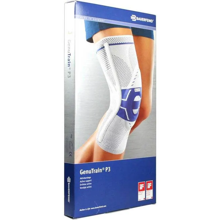 Genutrain Kniebandage P3 links Größe 6 natur, 1 St
