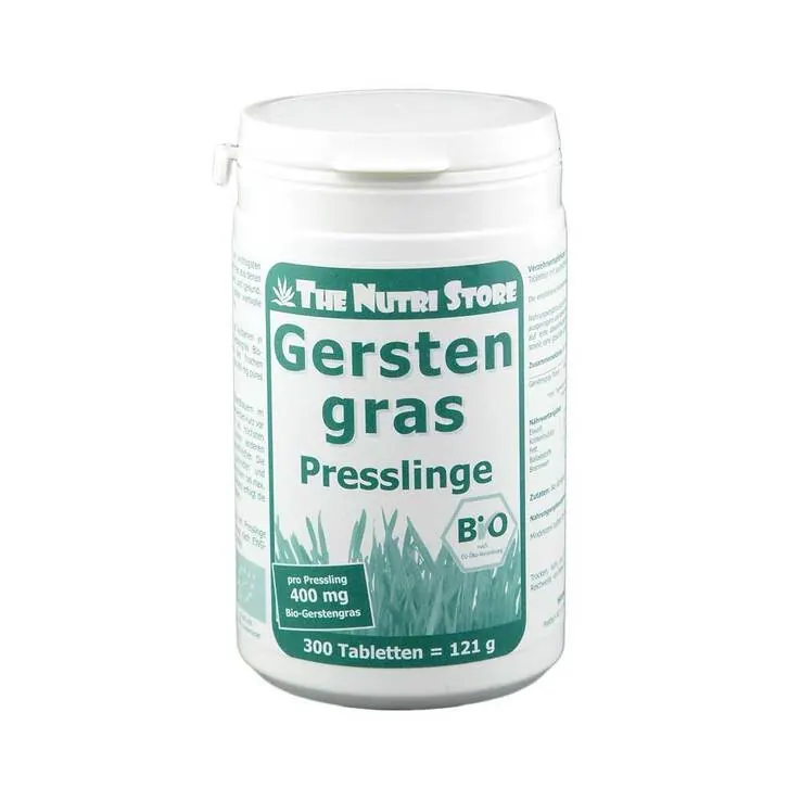 Gerstengras 400 mg Bio Presslinge, 300 St