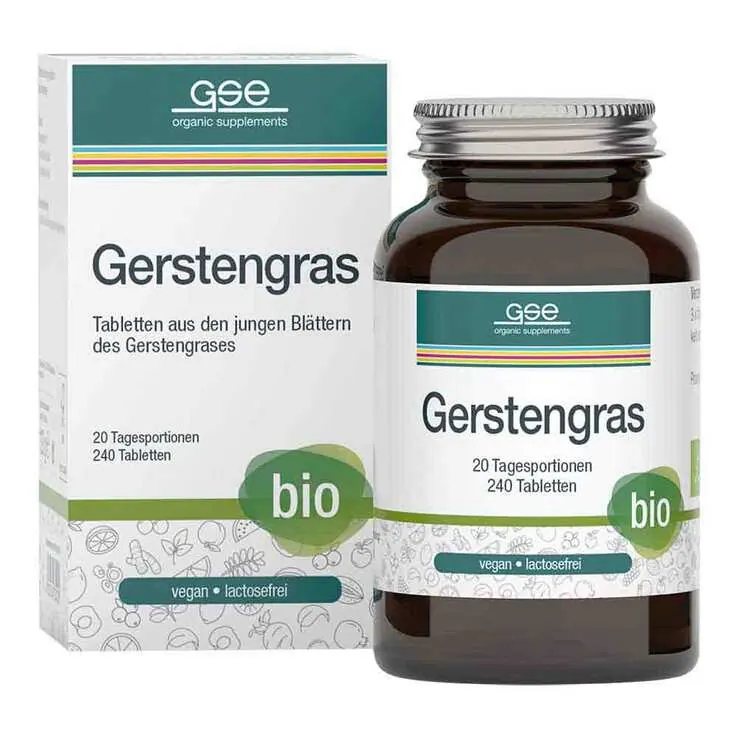 Gerstengras 500 mg Bio Tabletten, 240 St