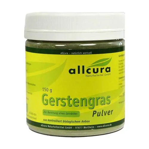 Gerstengras Pulver kontrol.biologischer Anbau, 150 g