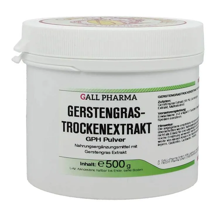 Gerstengrastrockenextrakt GPH Pulver, 500 g