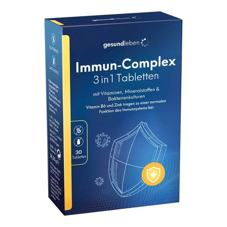 Gesund Leben Immun-Complex 3in1 Tabletten, 30 St