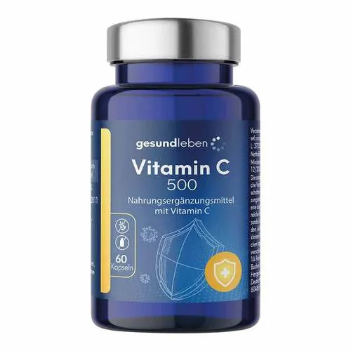 Gesund Leben Vitamin C 500 Kapseln, 60 St