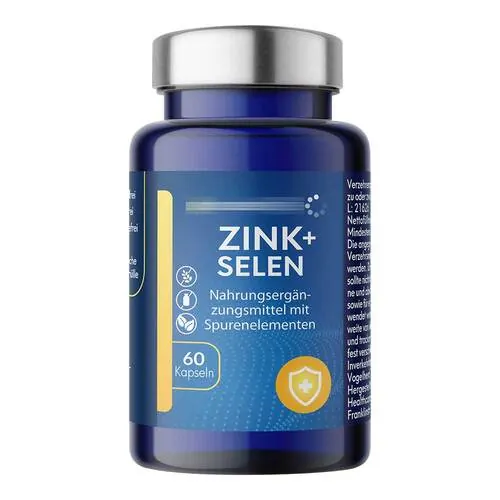 Gesund Leben Zink + Selen Kapseln, 60 St