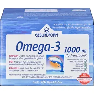 GESUNDFORMOmega-31000mgKapseln180Stück