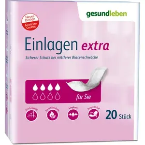 GESUNDLEBENEinlagenextra6X20St