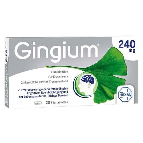 Gingium 240 mg Filmtabletten, 20 St