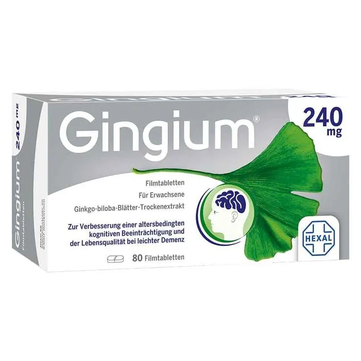 Gingium 240 mg Filmtabletten, 80 St