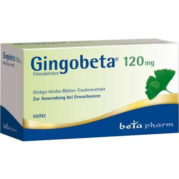 Gingobeta 120 mg Filmtabletten, 60 St