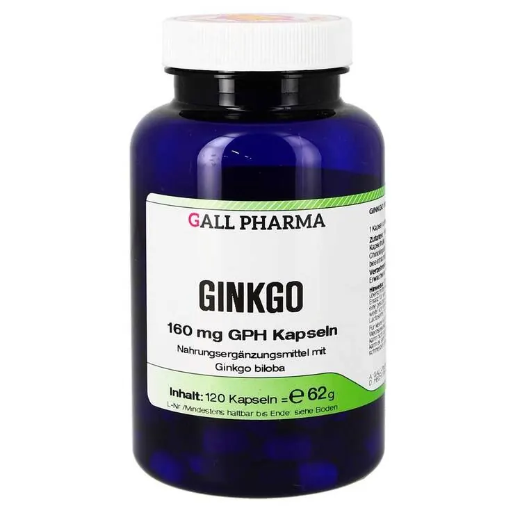 Ginkgo 160 mg GPH Kapseln, 120 St