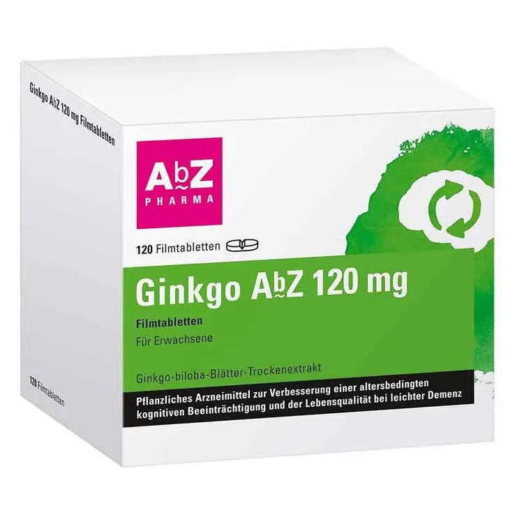 Ginkgo AbZ 120 mg Filmtabletten, 120 St