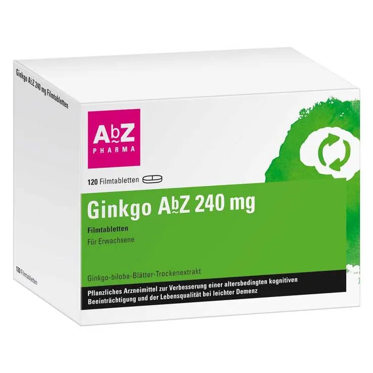 Ginkgo AbZ 240 mg Filmtabletten, 120 St