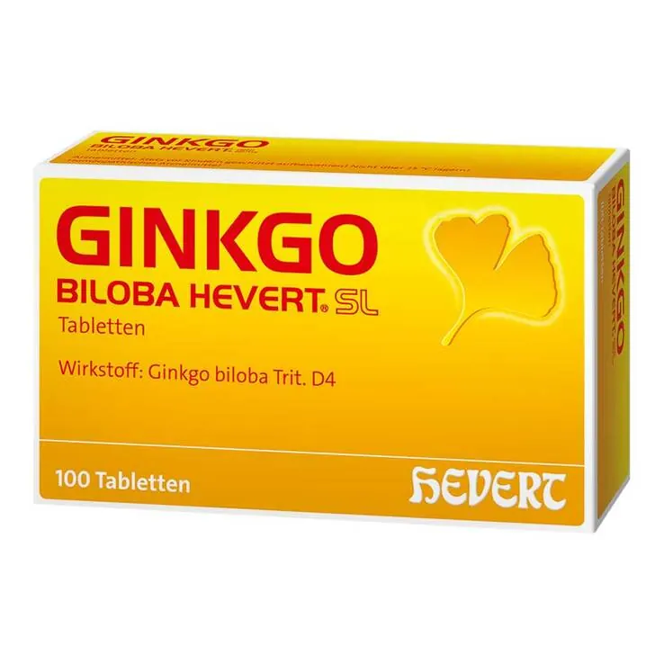 Ginkgo biloba Hevert SL Tabletten, 100 St