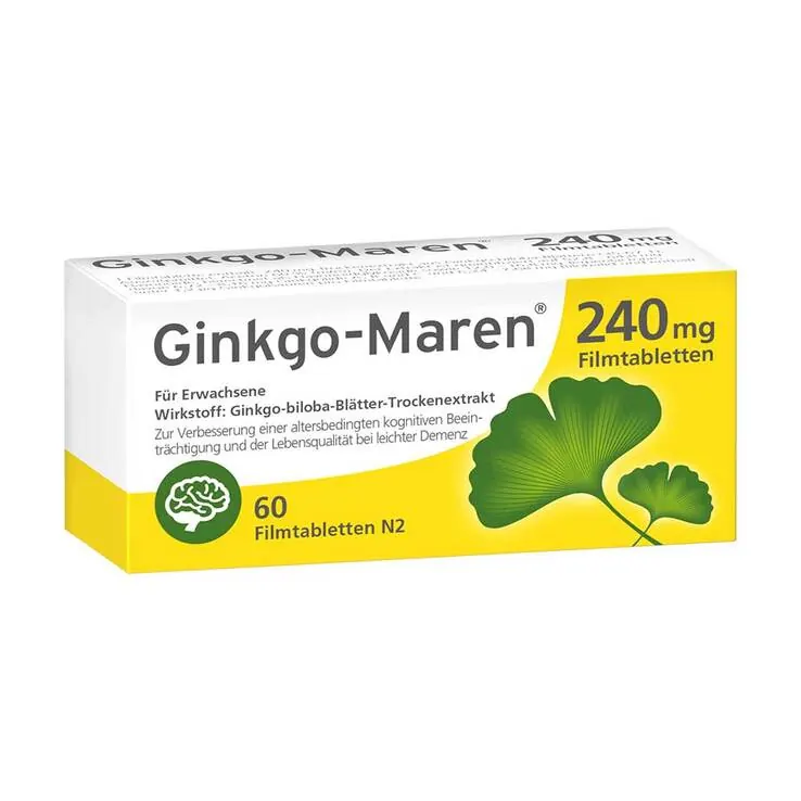 Ginkgo-Maren 240 mg Filmtabletten, 60 St