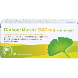 GINKGO-MAREN240mgFilmtabletten30St