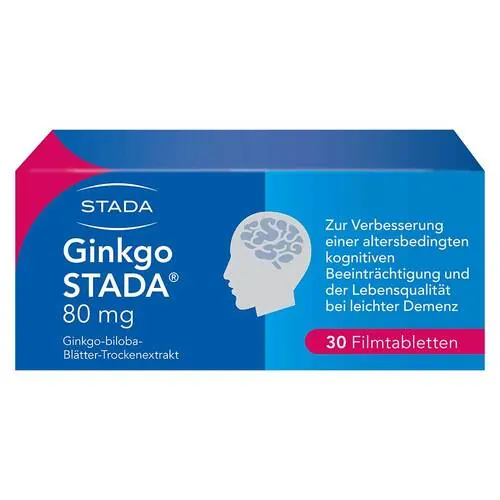 Ginkgo Stada 80 mg Filmtabletten, 30 St