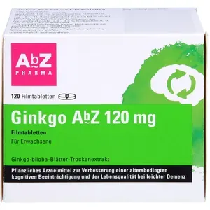 GINKGOAbZ120mgFilmtabletten120St
