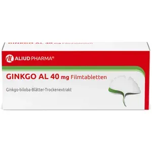 GinkgoAL40mgFilmtablettenbeialtersbedingtenGedächtniseinbußenmitleichterDemenz60St