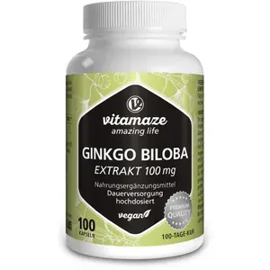 GINKGOBILOBA100mghochdosiertveganKapseln100Stück