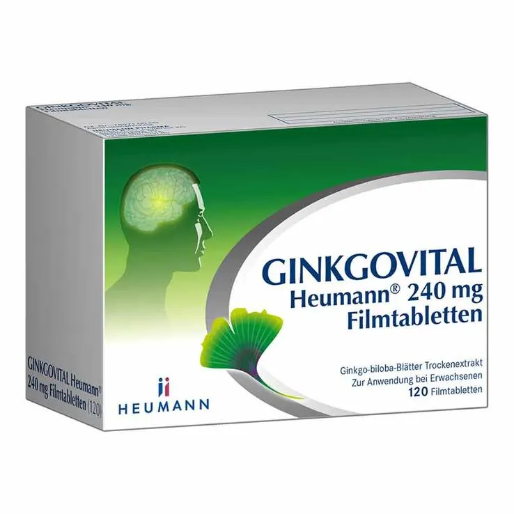 GINKGOVITAL Heumann 240 mg Filmtabletten, 120 St