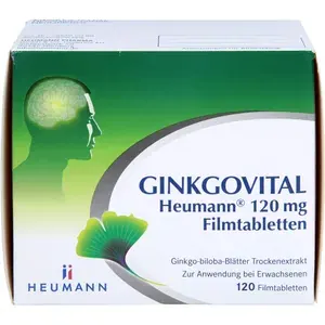 GINKGOVITALHeumann120mgFilmtabletten120St