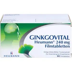 GINKGOVITALHeumann240mgFilmtabletten80St