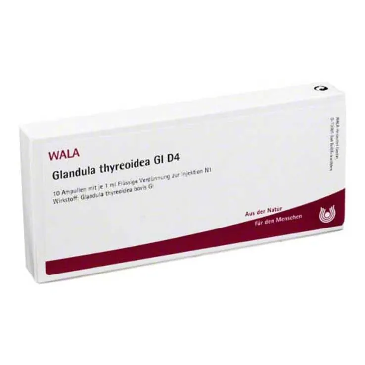 Glandula Thyreoidea GL D 4 Ampullen, 10X1 ml