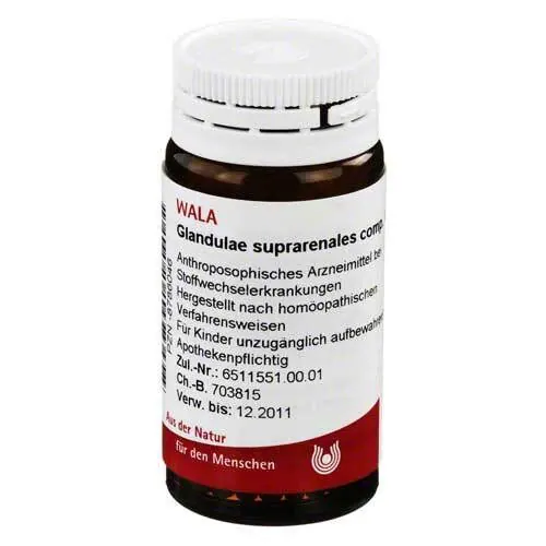 Glandulae Suprarenales comp.Globuli, 20 g