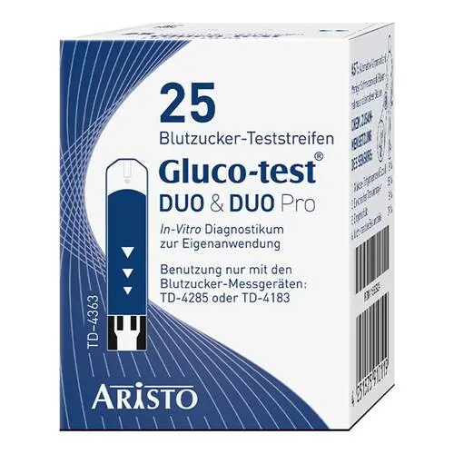 Gluco Test Duo Teststreifen, 25 St