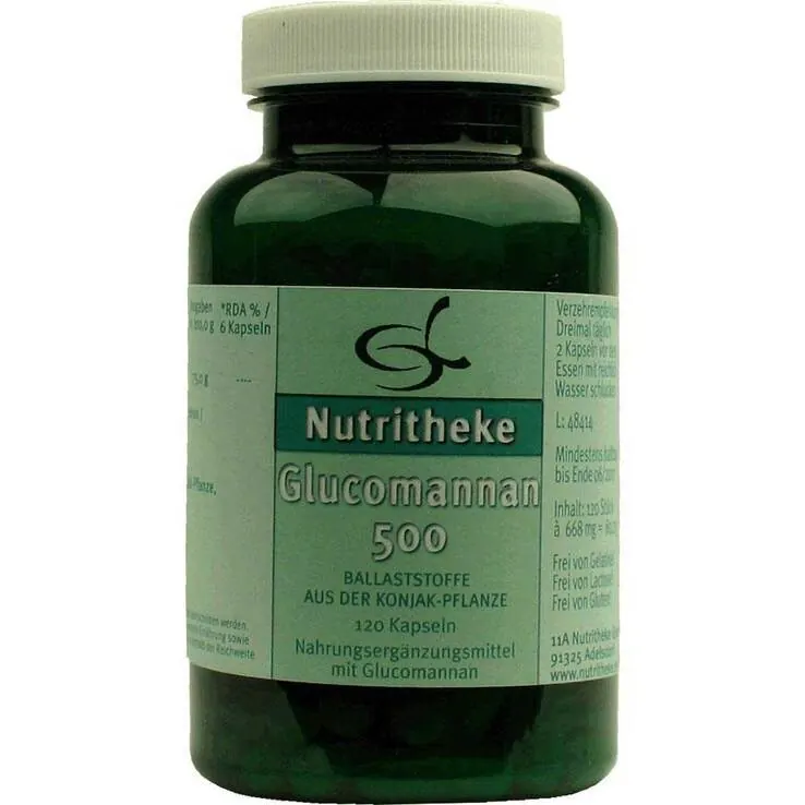Glucomannan 500 Kapseln, 120 St