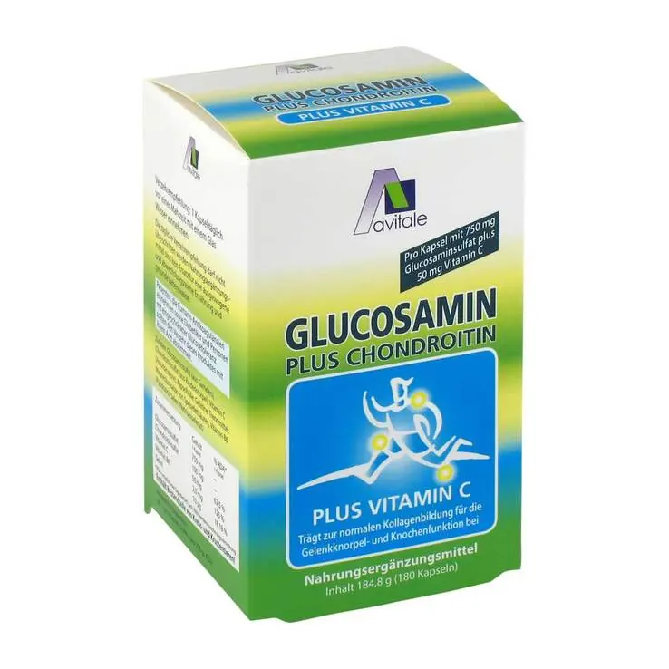 Glucosamin 750 mg + Chondroitin 100 mg Kapseln, 180 St